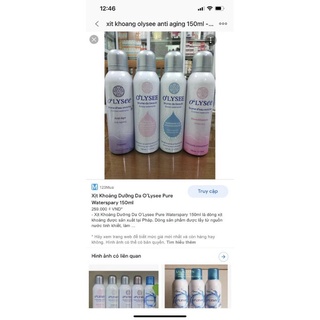 xịt khoáng cấp nước