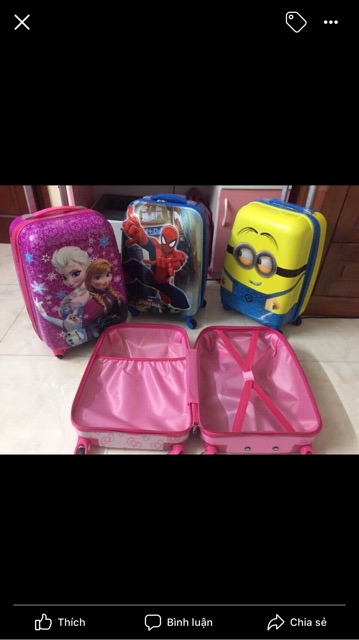 Vali du lịch cho bé yêu