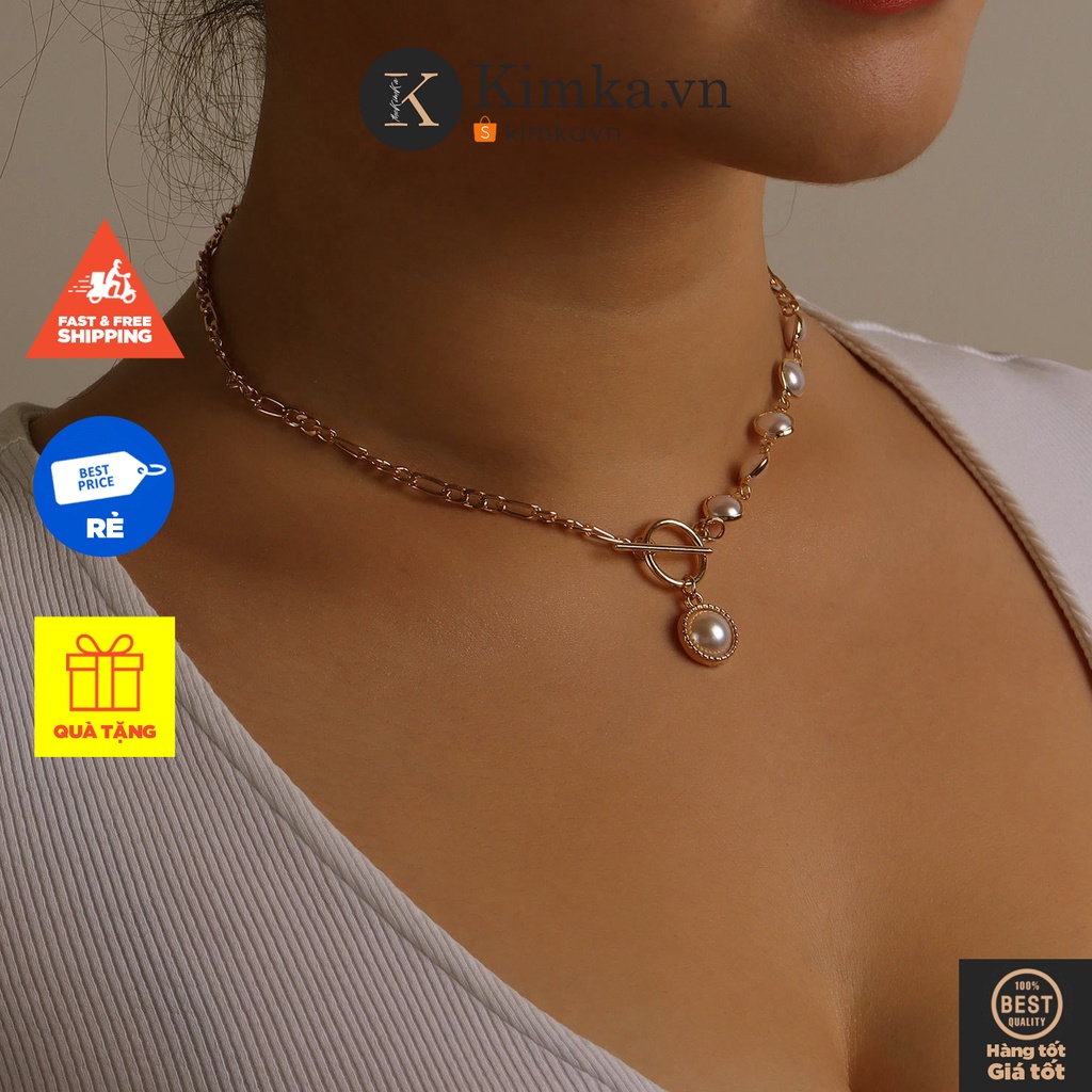 (002) Vòng Cổ, Dây Chuyền Kết Hợp N g ọ c T r a i