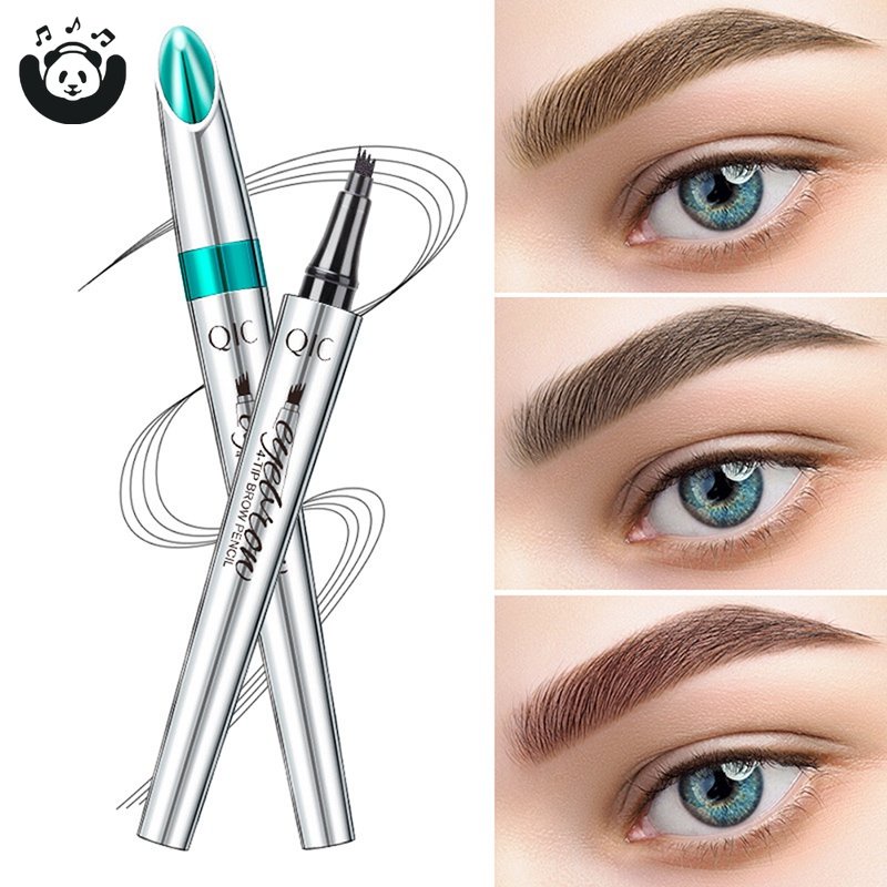 Bút Kẻ Lông Mày QIC Dạng Lỏng Chống Thấm Nước Và Mồ Hôi