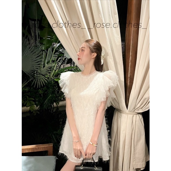 Luna Dress thiết kế dáng suông tay xoè bồng siêu xinh