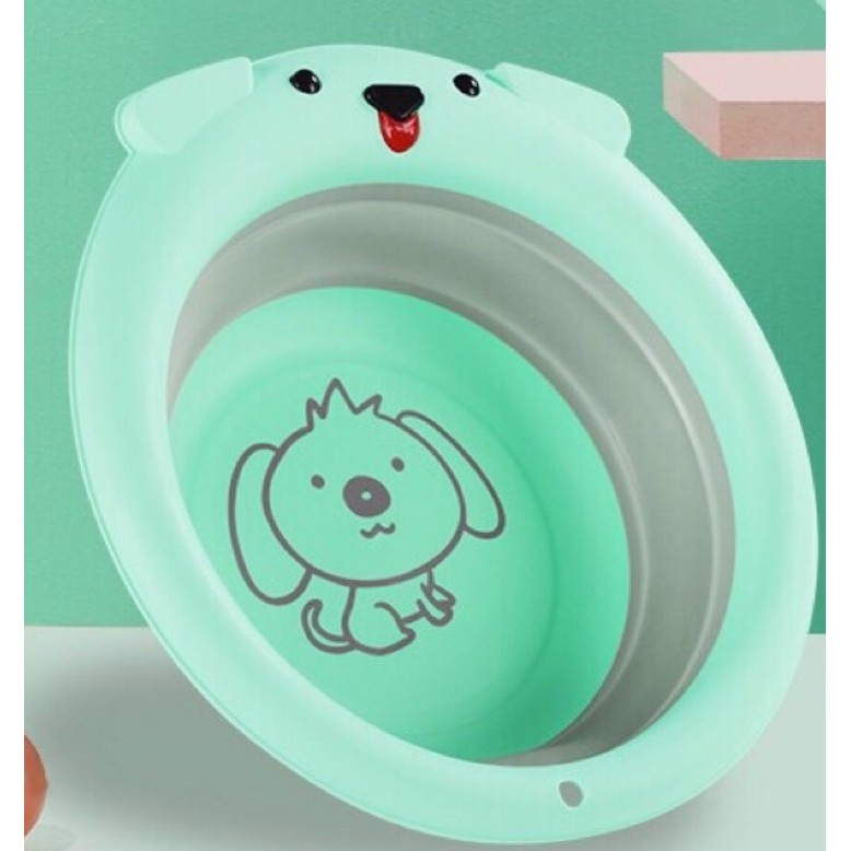 Chậu Hình Chó Dễ Cất Gọn Cho Bé - HÀNG MỚI VỀ