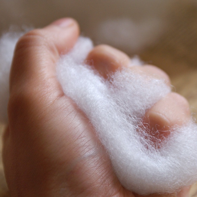 Bông gòn 200 gam Gòn tơi nhồi gối - Gòn nhồi thú bông - Gòn công nghiệp - Gòn hơi kháng khuẩn