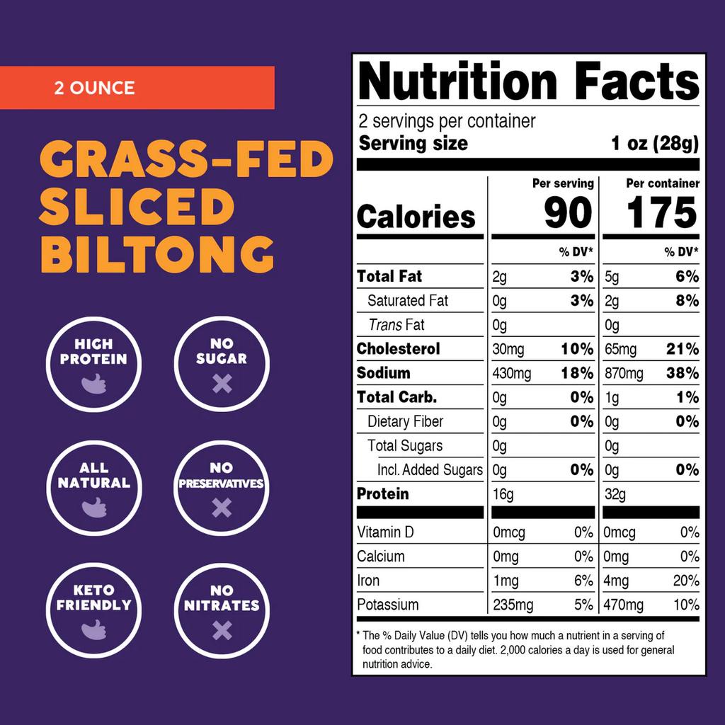Thịt bò khô không đường Stryve Beef Jerky đủ vị : Made in USA