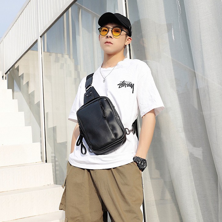 Túi Đeo Chéo Trước Ngực Da Thời Trang | BigBuy360 - bigbuy360.vn