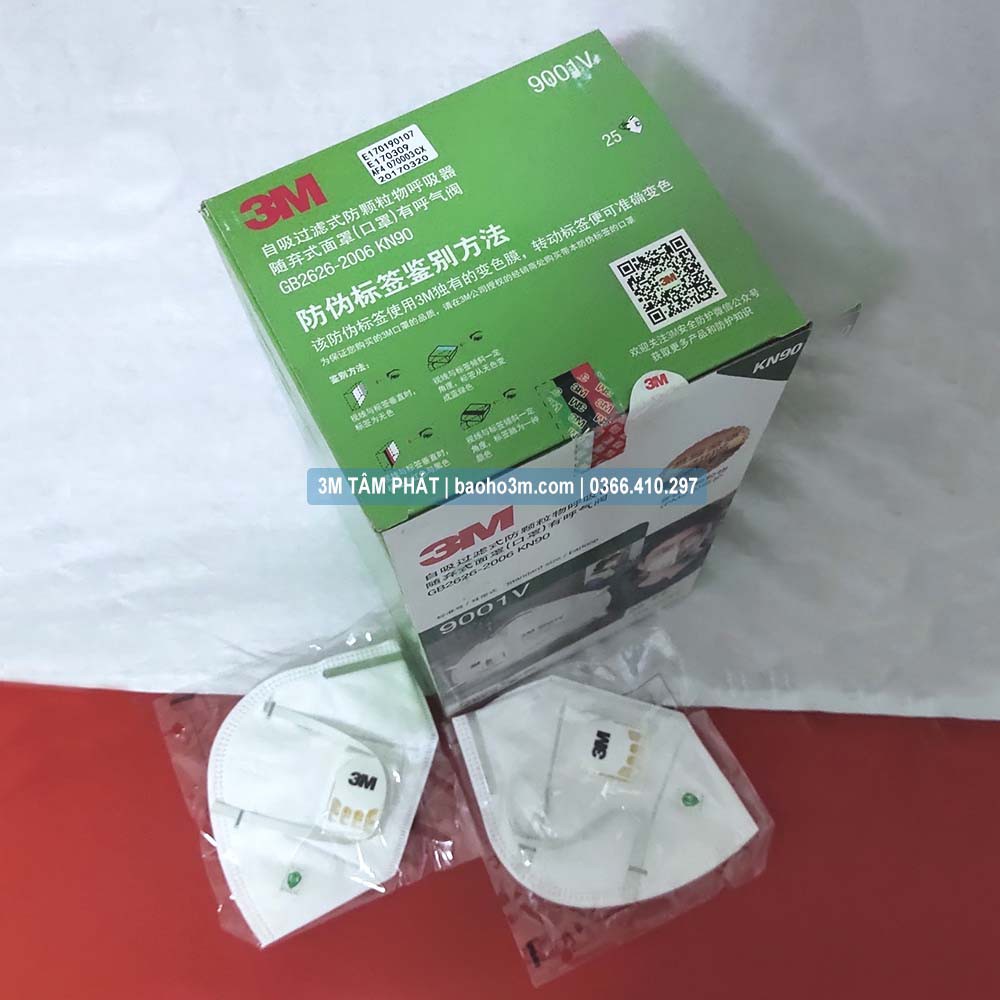 [CHÍNH HÃNG] Lẻ 1 cái khẩu trang chống bụi 3M 9001V | BigBuy360 - bigbuy360.vn