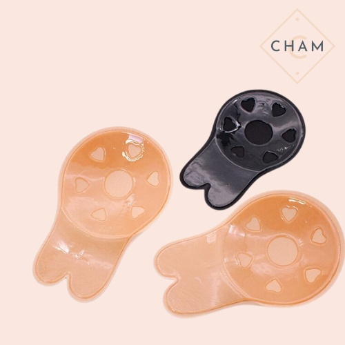 2 miếng dán nhũ hoa nâng ngực tai thỏ