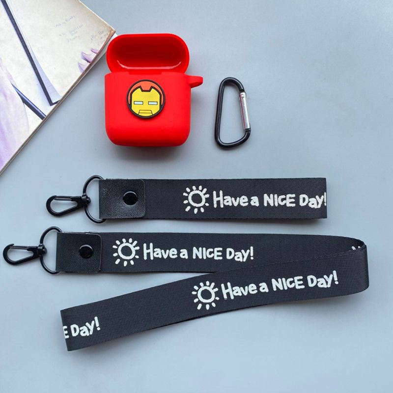 Ốp Lưng Silicone Hình Siêu Anh Hùng Cho Sạc Qcy T8