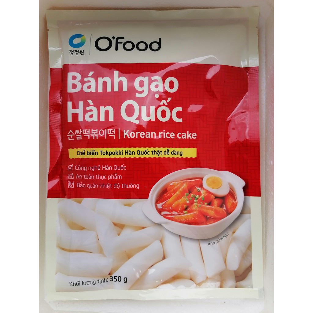 BÁNH GẠO HÀN QUÔC O'FOOD 350G