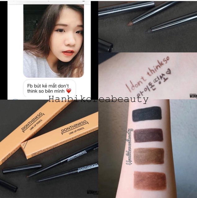 I DON'T THINK SO kẻ mắt gel eyeliner