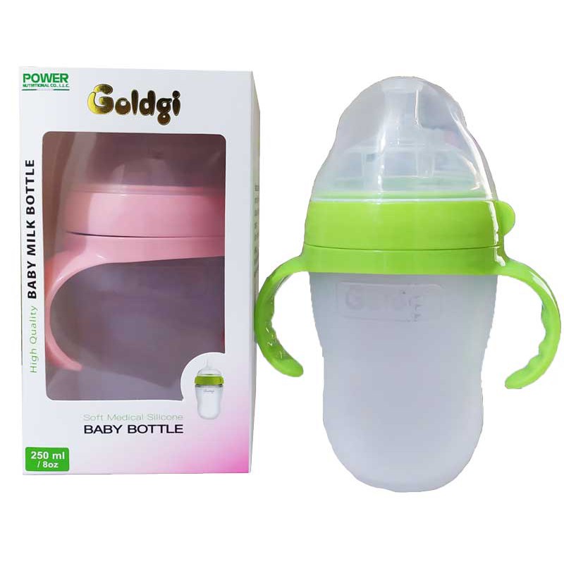 BÌNH SỮA SILICON GOLDGI MỸ 150ml/250ml