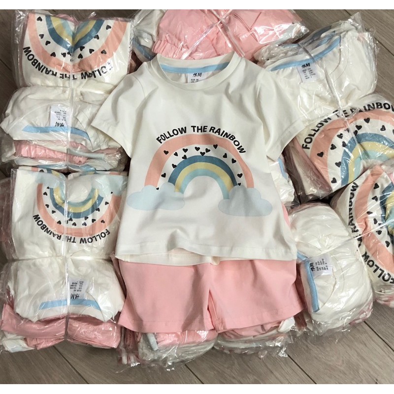 Set bộ bé gái hm