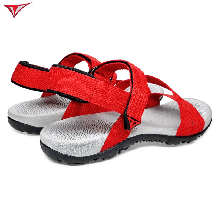 [Fullbox] Giày Sandal Nam Việt Thủy Quai Chéo Đỏ - VT06