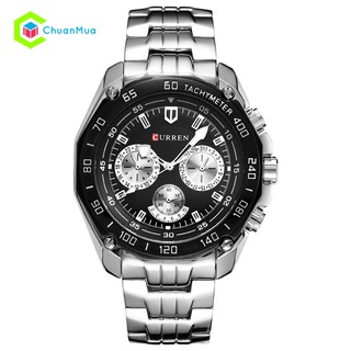Đồng Hồ Nam Curren 8077 Dây Sắt