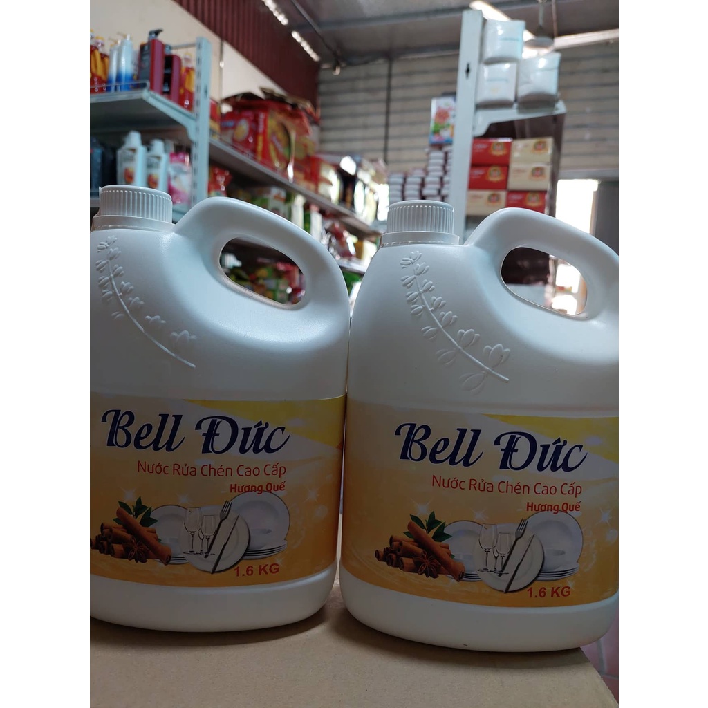 Can nước rửa chén tinh dầu quế Bell Đức 1.6LIT
