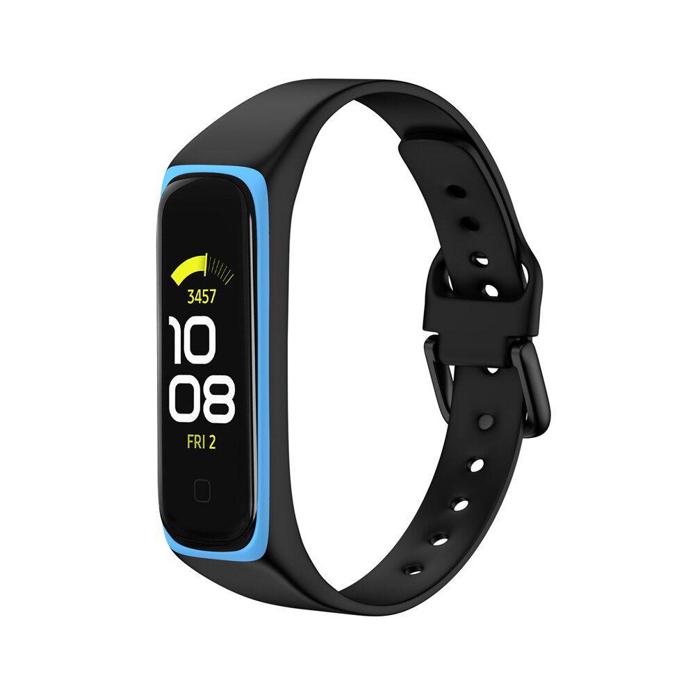 Dây đeo thay thế chất liệu silicon màu trơn cho Samsung Galaxy fit 2 Galaxy fit2 SM-R220