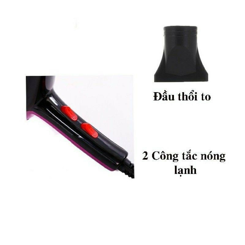 [Kèm ảnh thật ]Máy sấy tóc hai chiều PANASONIC 2800W MODEL 552 CAO CẤP[1 ĐỔI 1]