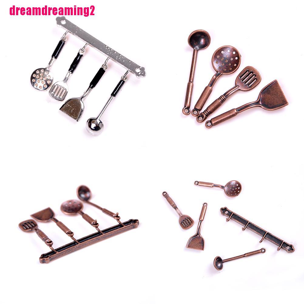 Bộ 5 Dụng Cụ Trang Trí Nhà Búp Bê Tỉ Lệ 1:
