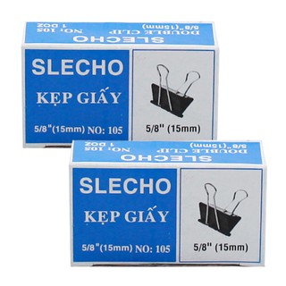 Kẹp giấy Slecho 15mm hộp 12 cái