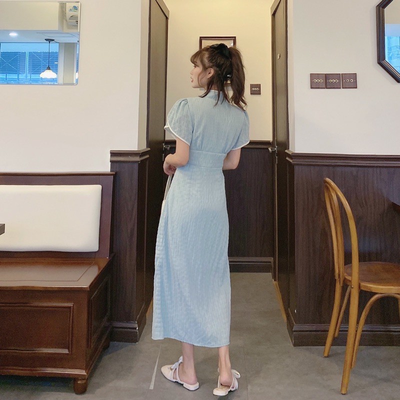 [ Order ] Váy kiểu sườn xám cách tân Trung Quốc xinh xắn dành cho các b nữ