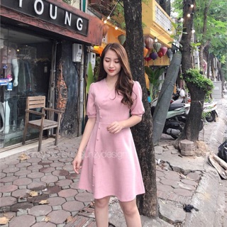 Váy Pinky thiết kế sale sock