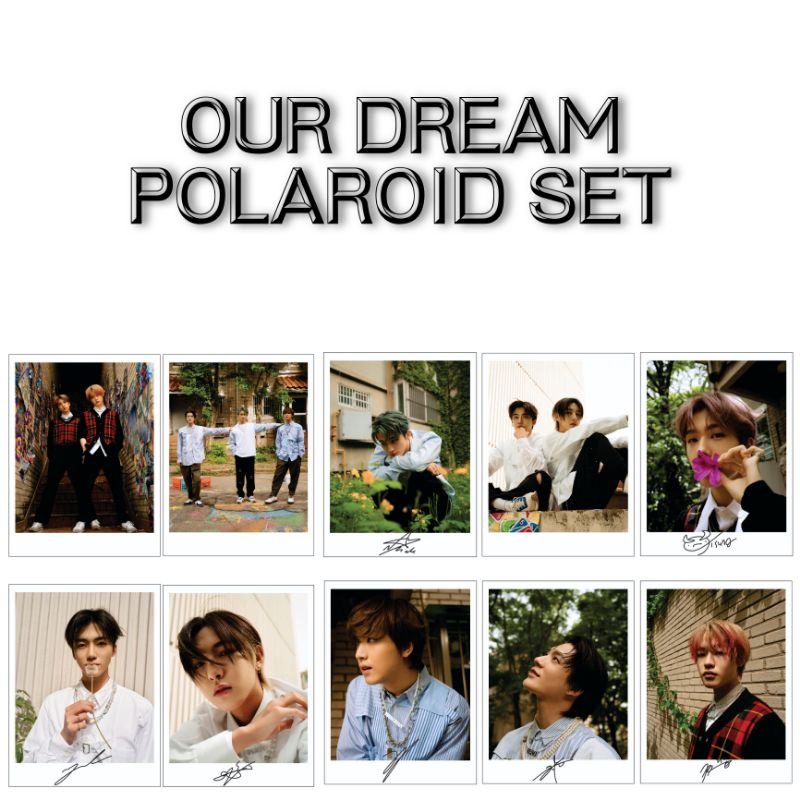 Nct DREAM HELLO FUTURE POLAROID