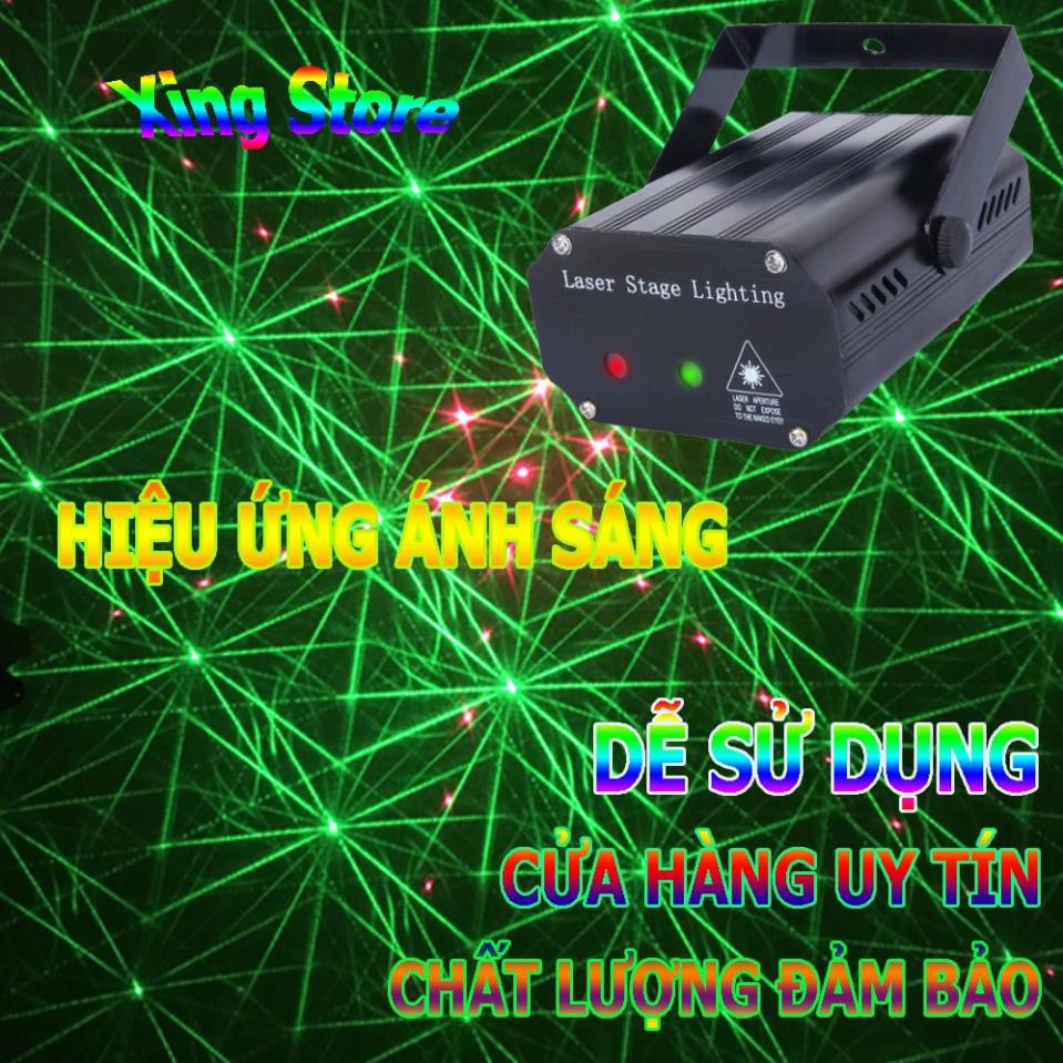 14013-<12-17>ĐÈN LASER TRANG TRÍ NHÀ MÙA NOEL (GIÁNG SINH) Đèn sân khấu