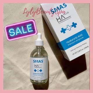 Serum smas ha plus hyaluronic acid 100ml giúp cấp ẩm sáng da căng bóng