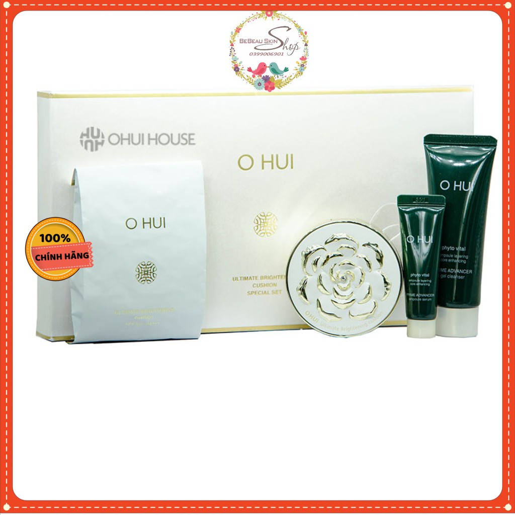 SET PHẤN OHUI HOA HỒNG CÓ KÈM LÕI