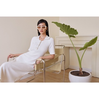 Đầm suông cổ polo EDINI