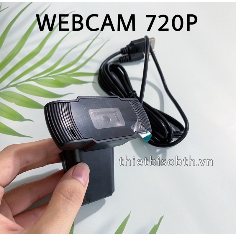 Webcam Có Mic Cho Máy Tính Học Online - Trực Tuyến - Hội Họp - Gọi Video hình ảnh sắc nét 720p