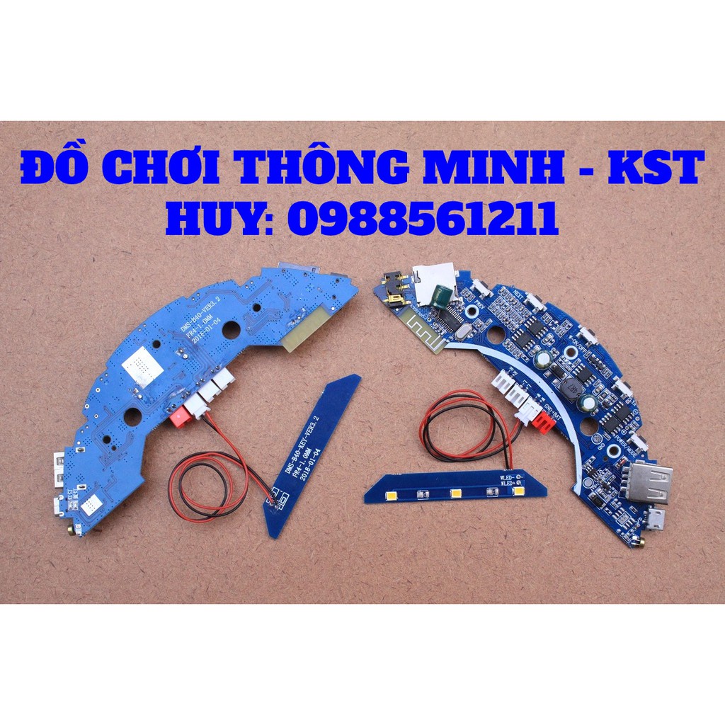 Mạch tháo loa Bluetooth 2*5W 3.7v - TẶNG kèm các giắc kết nối