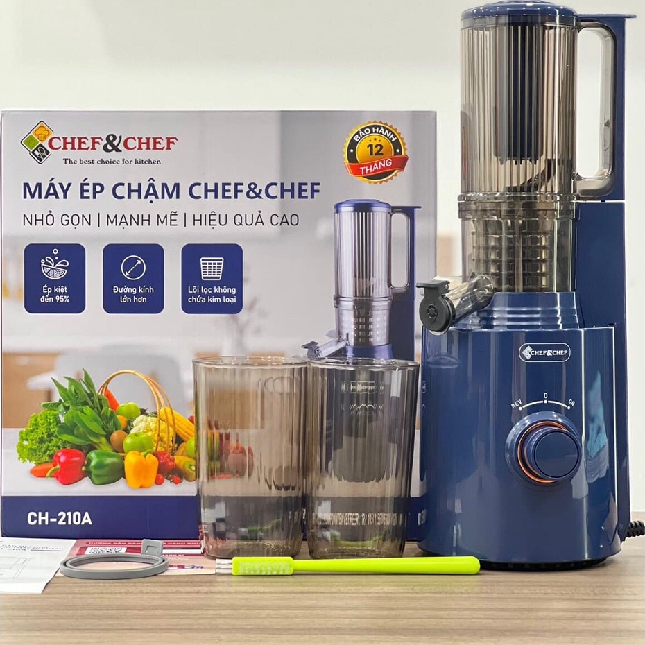 MÁY ÉP CHẬM NGUYÊN QUẢ CHEF&amp;CHEF CH-210A
