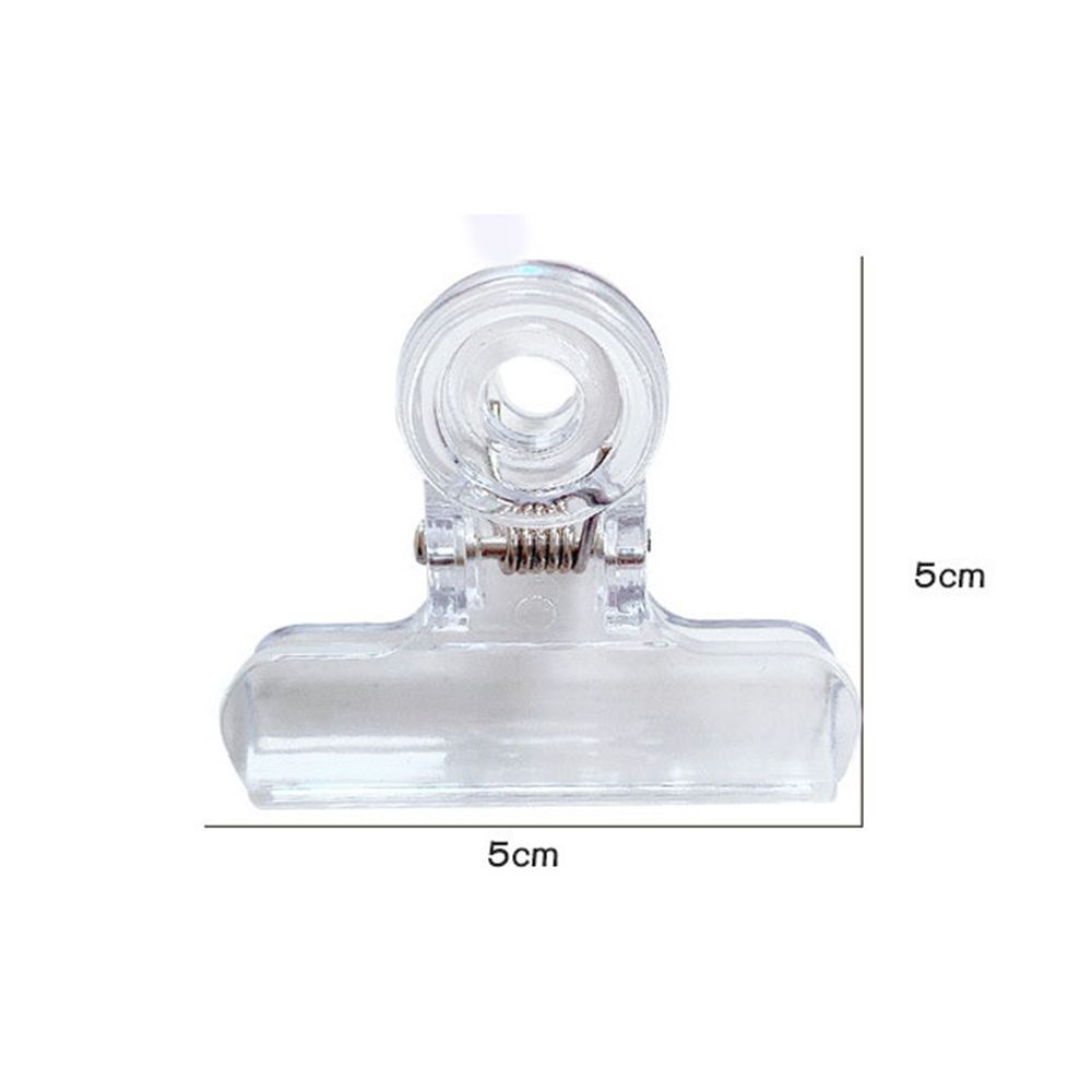 Set 5 Kẹp Giấy Bằng Nhựa Siêu Bền Tiện Dụng Cho Học Sinh / Nhân Viên Văn Phòng