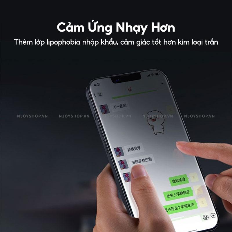 Miếng Dán Màn Hình Kính Cường Lực Full Màn Chống Nhìn Trộm Privacy 7plus/8plus/x/xs max/11/11promax/12-13-14 pro/promax