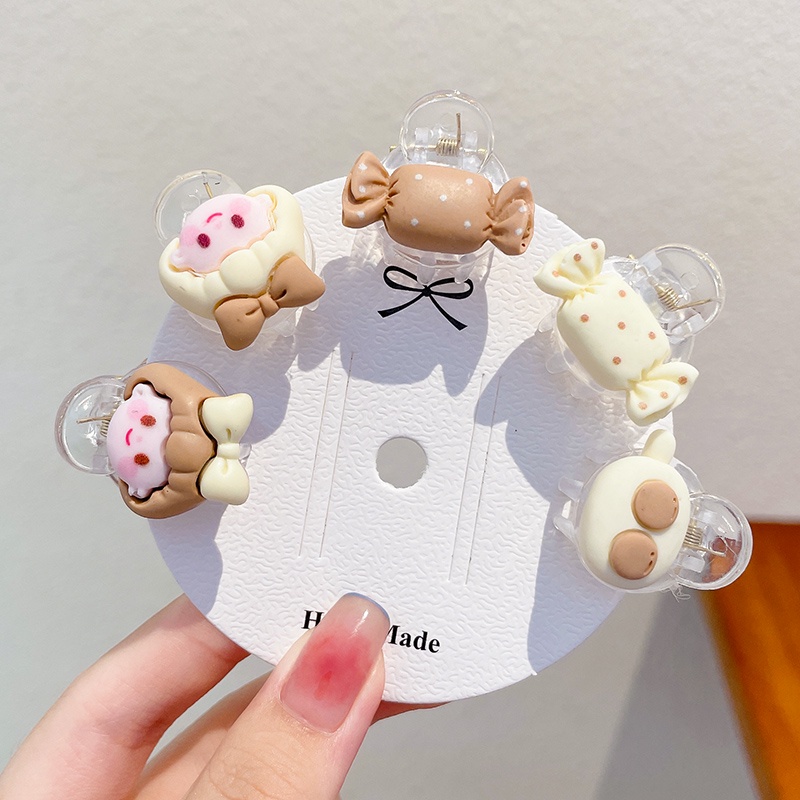 Kẹp Tóc Hình Trái Cây Trong Suốt Cho Bé Gái