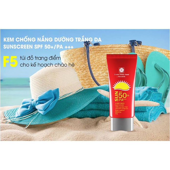 Kem chống nắng Tenamyd canada - sunscreen SPF 50+/PA+++  - chống nắng và dưỡng trắng da - Happy Life 4U