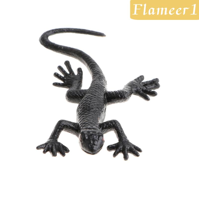 [Flameameer1] Set 10 Mô Hình Tắc Kè Hoa Bằng Cao Su Mềm Kích Thước 5x3cm