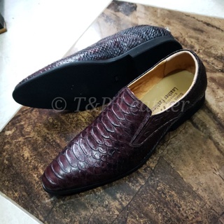 Giầy nam da thật vân cá sấu Giầy lười công sở size 38 đến 44 Xưởng sản xuất lâu năm Ảnh thật Shop chụp