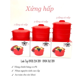 Xửng hấp 1 tầng, 2 tầng, 3 tầng tupperware - bh trọn đời