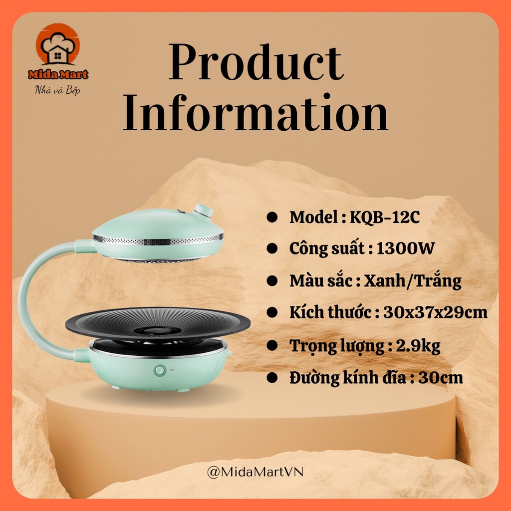 🔥 BẾP NƯỚNG HỒNG NGOẠI KHÔNG KHÓI XOAY TỰ ĐỘNG 360° GERMAN POOL CHÍNH HÃNG BẢO HÀNH 6 THÁNG 🔥