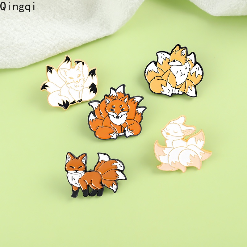 Huy hiệu cài áo MISS ZOE thiết kế hình chú cáo đáng yêu dành cho bé