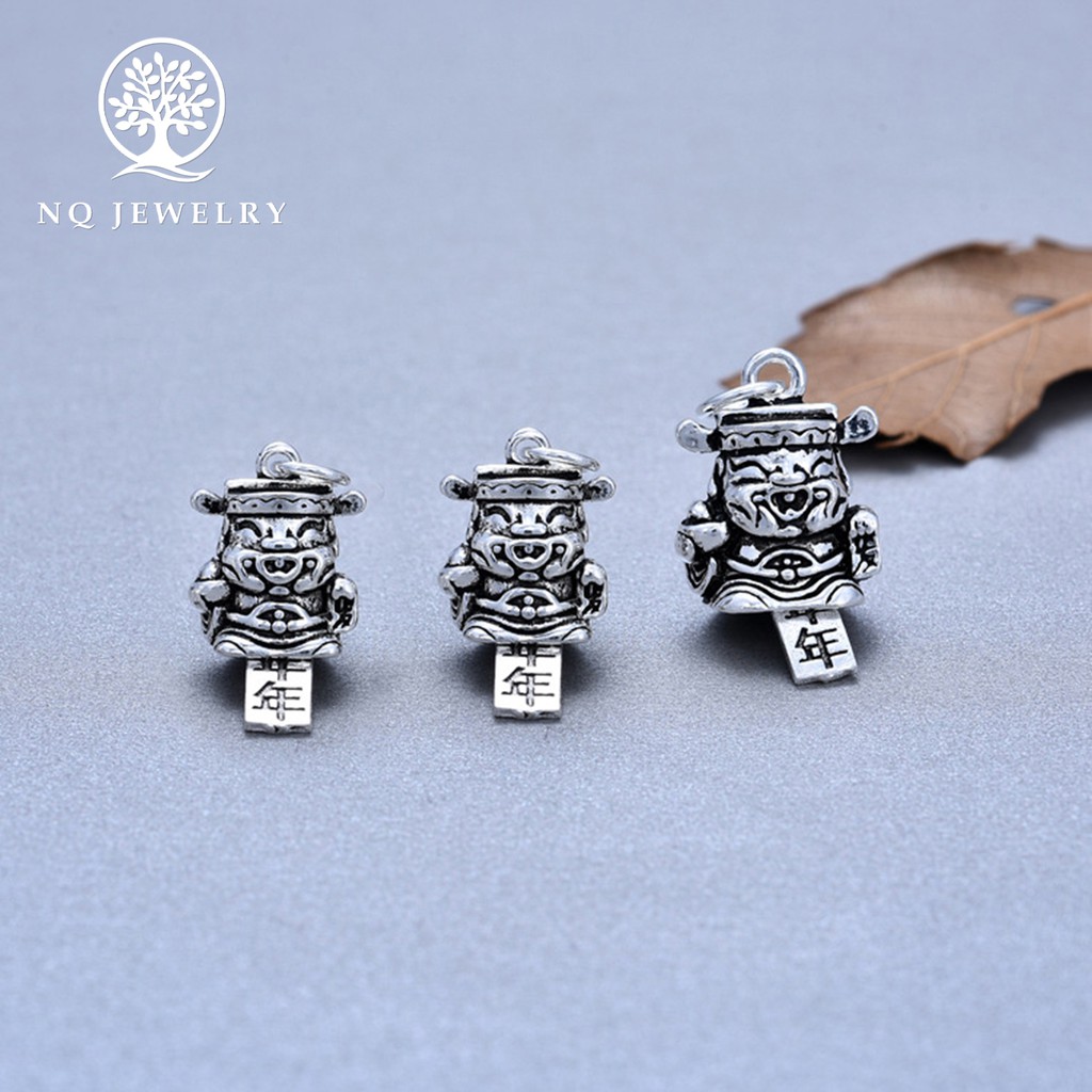 Charm treo ông thần tài may mắn - NQ Jewelry