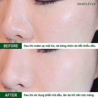 Phấn phủ bột kiềm dầu innissfree