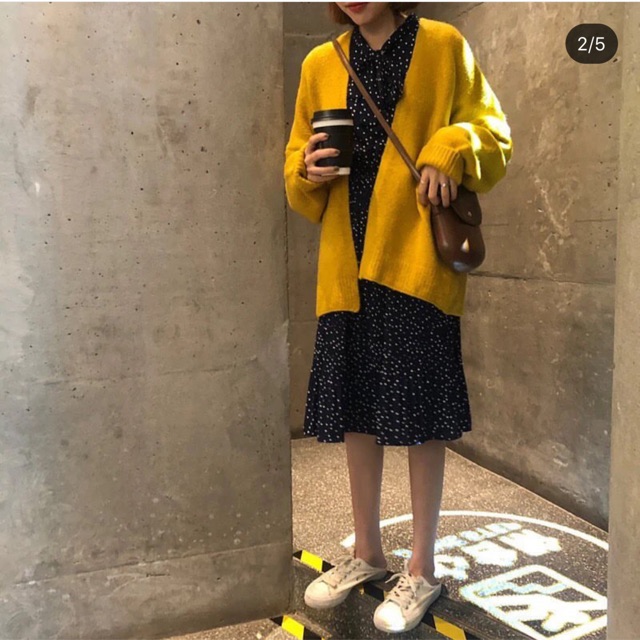 Áo khoác Cardigan len