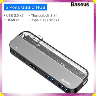BỘ HUB CHUYỂN ĐỔI 5 TRONG 1 BASEUS CAHUB-TD03