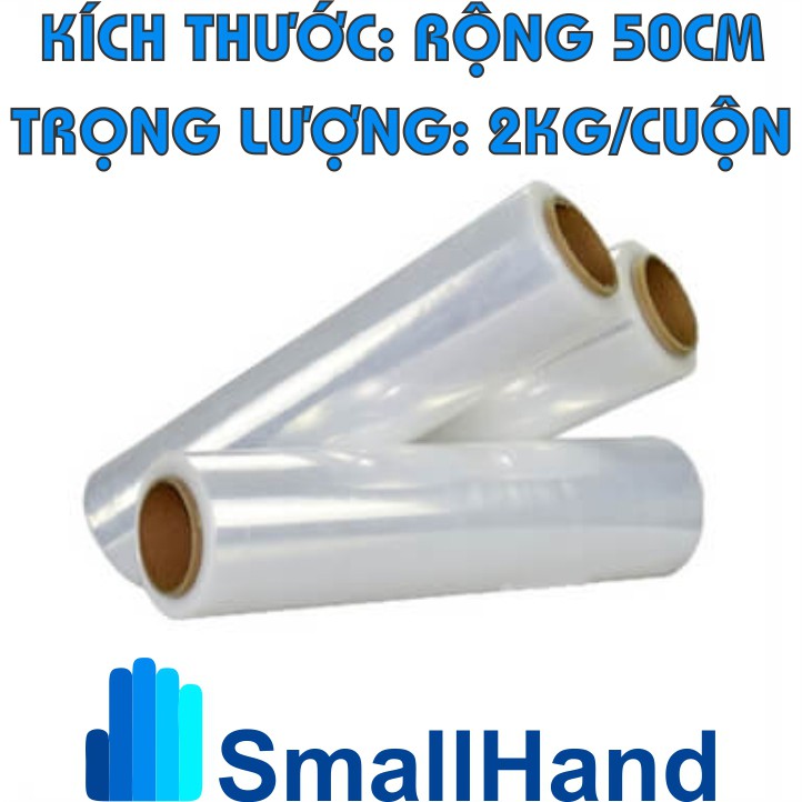 Màng chít PE trọng lượng 4kg/3kg/2kg/1kg x chiều rộng 50cm/25cm/17cm/10cm –  Cuốn bọc hàng hoá, pallet