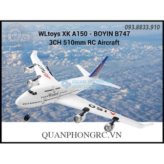 Máy bay WLtoys XK A150 BOYIN 747 2.4GHz 3CH EPP sải 510mm