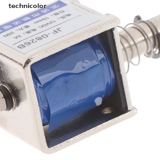 technicolor JF-0826B 12V/2A 10mm 20N push pull type open frame solenoid electromagnet TYG