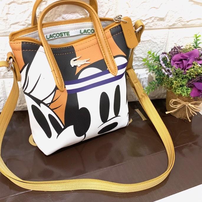 !!! Túi đeo chéo Mini hình chuột Mickey Jamjo Batam Lacoste nhập khẩu Z262 Premium 00